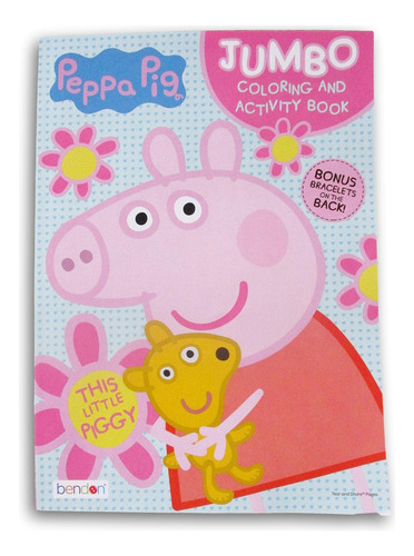 Libro Para Colorear Y Actividades Peppa Pig Pretty Little Pe