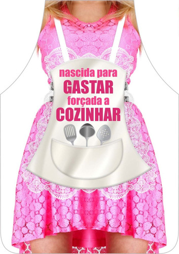 Avental Divertido E Personalizado Mulher