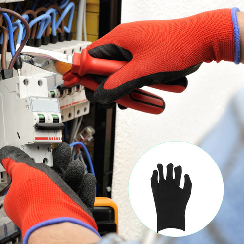 12 Pares De Guantes De Algodón, Guantes De Protección Labora