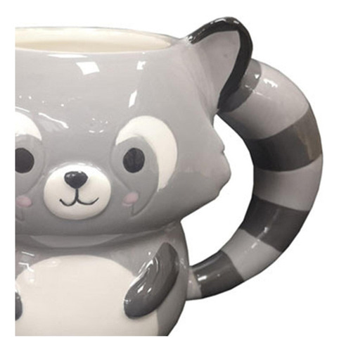Bz- Taza De Café De Cerámica, Taza De Leche De Té De Mapache