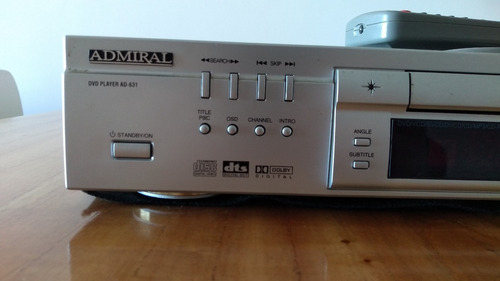 Reproductor De Dvd Admiral Ad-631