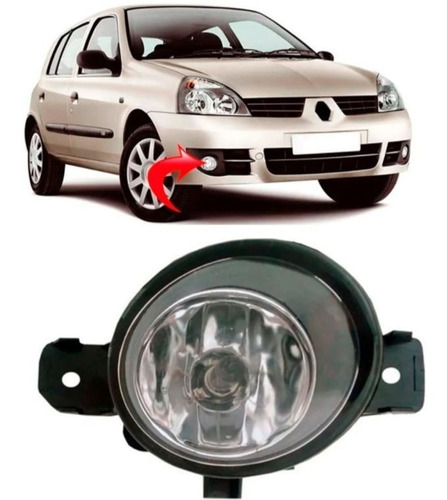 Faro Auxiliar Antiniebla Renault Clio 2 2003 Al 2012