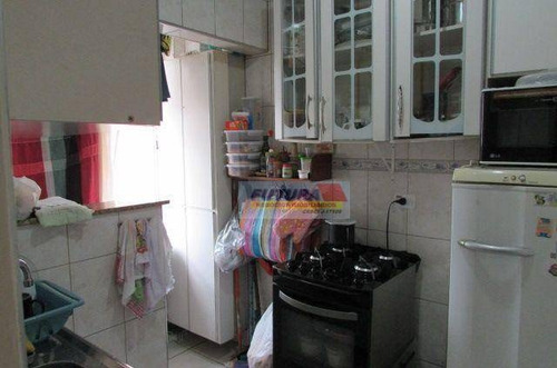Imagem 9 de 12 de Apartamento Com 1 Dormitório À Venda, 44 M² Por R$ 140.000,00 - Gonzaguinha - São Vicente/sp - Ap2496