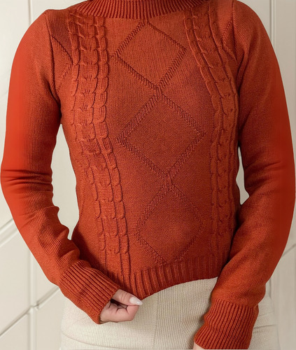 Cropped Elegante Tricot Modal Tendência Inverno Chique