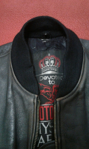 Motor Oil Campera Bomber Aviadora Vintage Optima