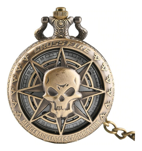 Imagen 1 de 4 de Reloj De Bolsillo Steampunk