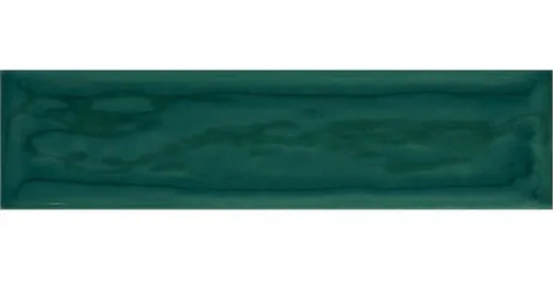 Ceramica Acuarela 7,7x30 Iceland Verde Ingles Brilla X Metro