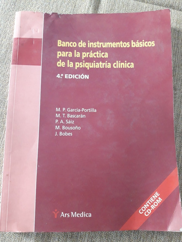 Banco Instrumentos Básicos P/práctica De Psiquiatría Clínica