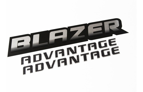 Kit Adesivo Blazer Advantage 2009 Ba001 Fgc