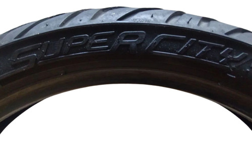 Pneu Moto 100/80-18 Tras Pirelli Super City Sem Câmara