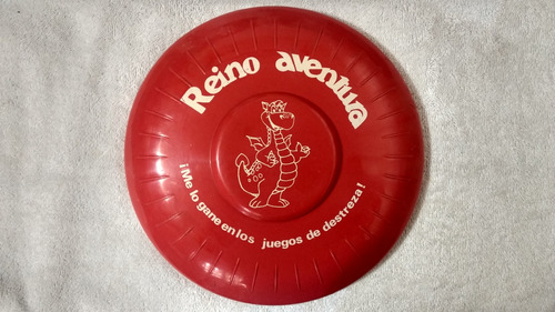 Frisbee Promocional Reino Aventura Vintage Oportunidad..!!