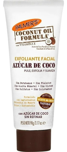 Palmer's Exfoliante Facial Azúcar De Coco 90 Gr Tipo de piel Seca