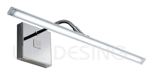 Aplique Pared Móvil Fenix Cuadros Baños Led 20w Luz Desing
