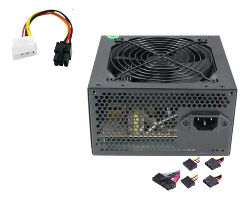 Fuente De Poder Atx 650w 20/24 Pin Pc Escritorio