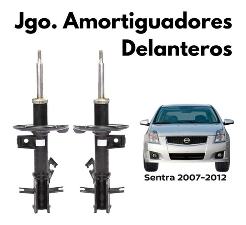 Kit Amortiguadores Delanteros Sentra 2010 Originales