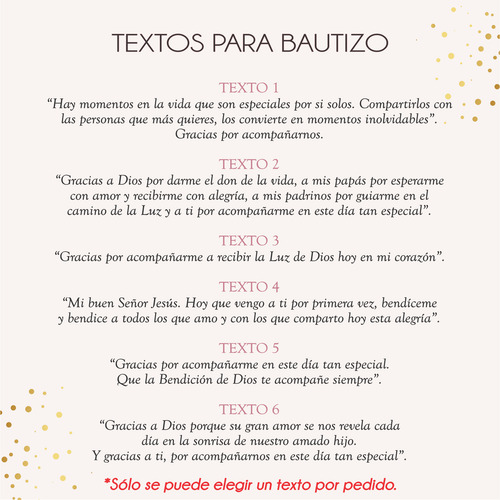 12 Misterios Decenario Cristal Dorado Recuerdos Bolo Bautizo