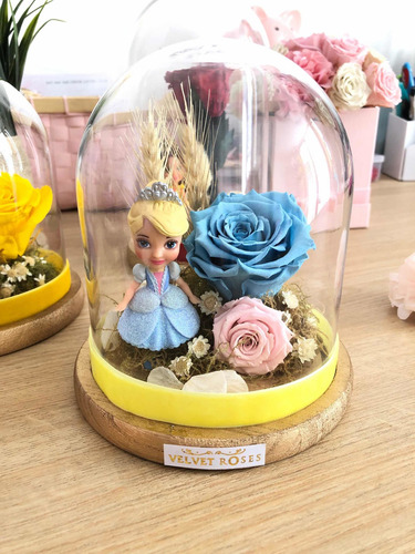 Imagen 1 de 5 de Rosa Preservada. Cúpula Princesas