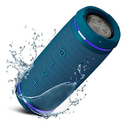 Treblab Hd77 Blue - Altavoz Portátil Bluetooth Premium - Son