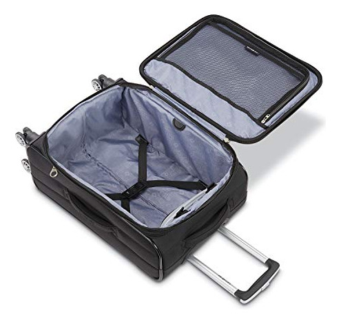 Maleta Expandible Samsonite Ascella X Con Ruedas, Negra, 20