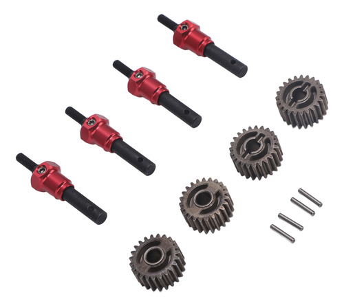 Eje De Transmisión Para Coche Rc, 4 Piezas, Portal Stub Axle