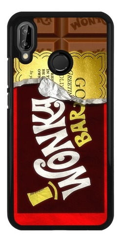 Funda Protector Para Huawei Chocolate Wonka Charly Fabric