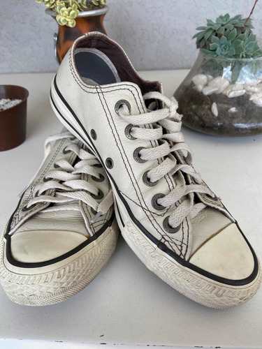 Tênis All Star Em Couro