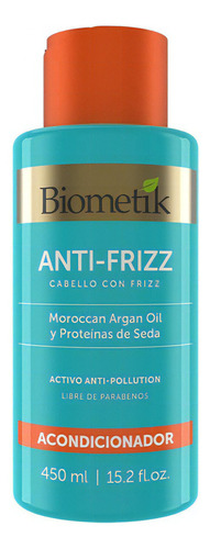  Biometik Acondicionador Anti Frizz Moroccan Argan Oil 450ml