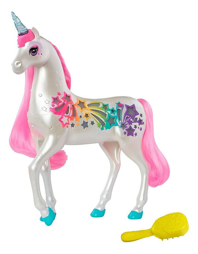 Unicornio Brillante De Barbie Dreamtopia - Mattel (Usado)