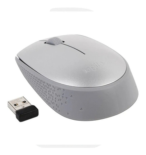 Imagen 2 de 2 de Mouse Logitech M170 Plateado Wireless Inalambrico 1000 Dpi