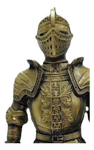Estatua De Caballero Medieval, Escultura De Arte Bronce