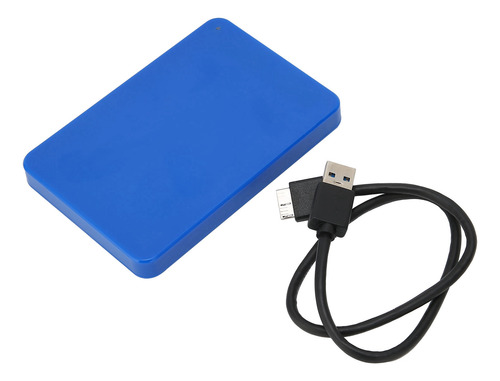Disco Duro Portátil Azul, Disco Duro Externo Usb 3.0 Plug An