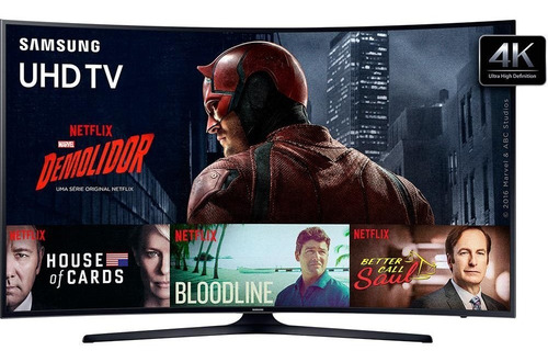 Smart Tv Samsung Led 49 49ku6300 Ultra Hd 4k Curva -