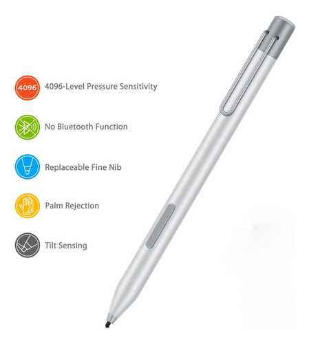 Lápiz Óptico A8 Para Surface Go Pro7/6/5/4/3, Bolígrafo Elec