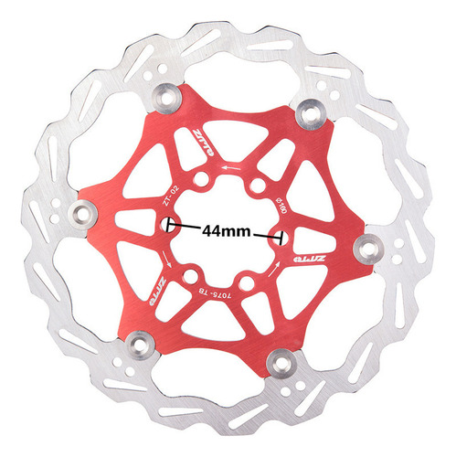 180mm Bicicleta Freno De Disco Rotor De Acero Inoxidab