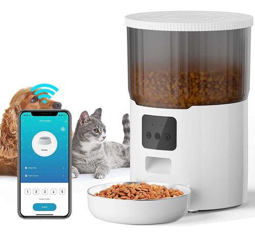 Alimentador Automático Inteligente Para Perros Con Wifi App