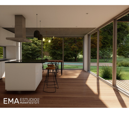 Plano Casa Barrio Cerrado Arquitecto Proyectista Constructor