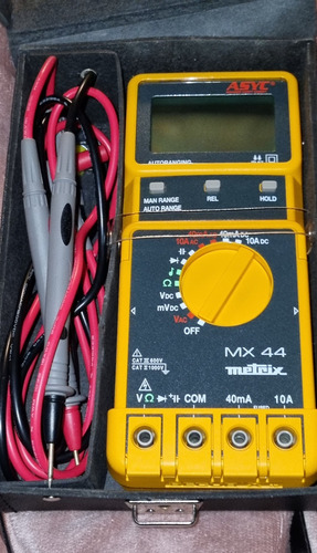 Multimetro Digital Marca Metrix Mod Mx44 (Usado)