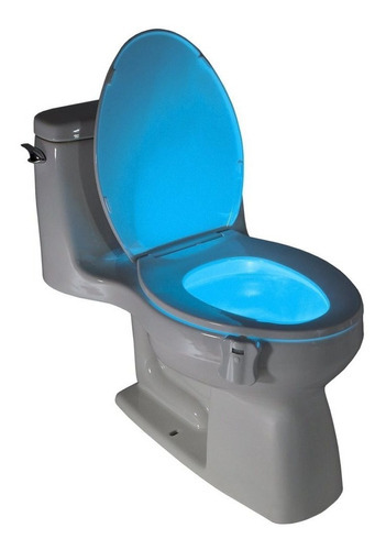 Luz Led Com Sensor Vaso Sanitario Privada Light Bowl A Pilha