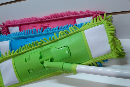 Barredor Mopa De Micro Fibra Para Pisos Plastificados $
