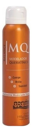 Mousse Modelador Queratinico Opción X 200ml Pelo Profesional