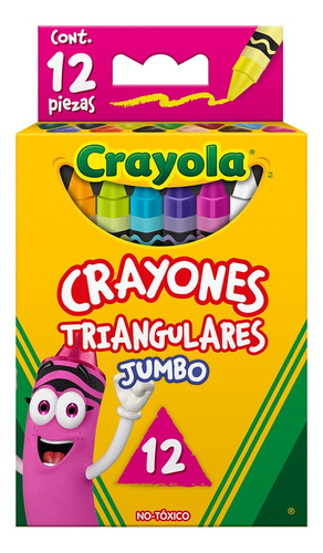 Crayones Varios Colores Crayola 12 Pza