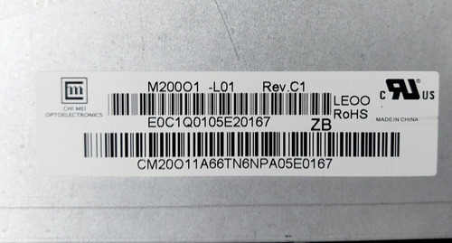 Lampada Monitor Philips 200vw9 M200o1-l01 Rev.c1 (Usado)