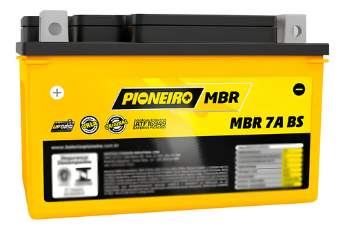 Bateria Pioneiro Mbr 7 Abs Suzuki Burgman 125 Todos Os Anos