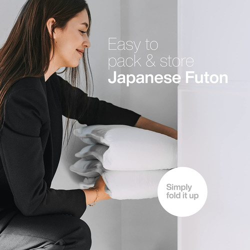 Colchón Plegable De Futón Japonés Shiki Para Dormir Y Viajar