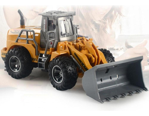 New Excavadora 5 Canales Rc Ingeniero Bulldozer Tractor .