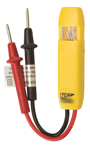 Probador De Voltaje Nsi Industries Tes-111 Sonda Gemela 80-2 Color