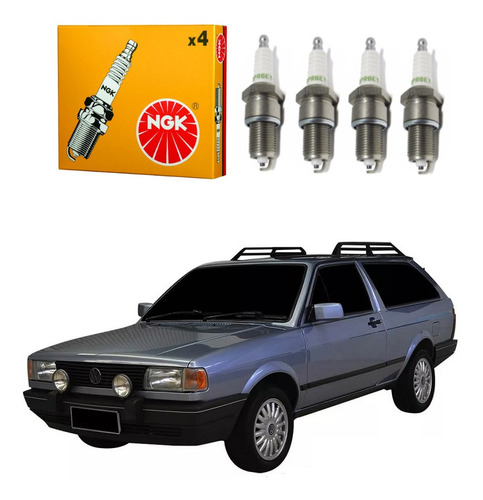 Vela De Ignição Ngk Volkswagen Parati Quadrada 1.8 Ap 1990