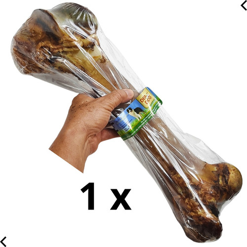 2 Osso De Fêmur Bovino Premium Para Cães Grandes Dip Dog