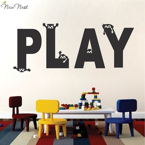 Vinilo Decorativo Play Infantil 