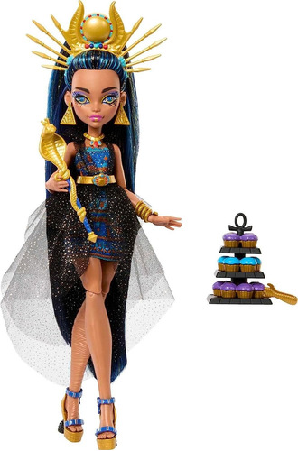 Monster High Cleo De Nile Doll In Monster Ball Party Dress *